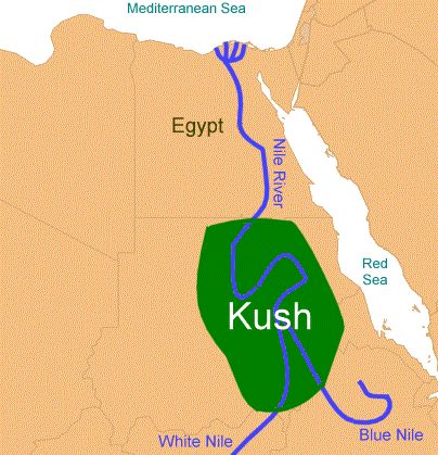 La antigua África para niños: Reino de Kush (Nubia)