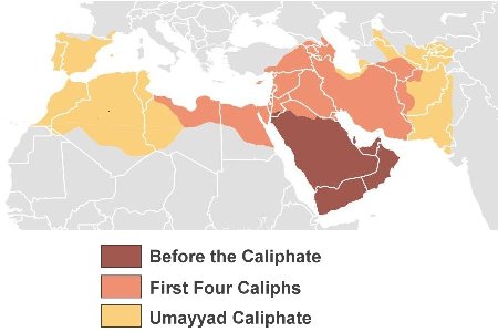 Historia del primer mundo islámico para niños: Califato