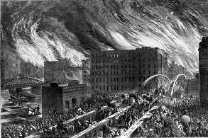 Historia de EE.UU.: El Gran Incendio de Chicago para niños