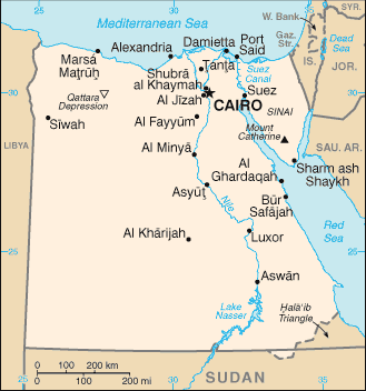 Geografija za djecu: Egipat