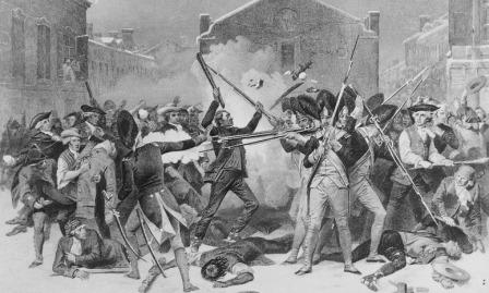 Revolusi Amerika: Pembantaian Boston