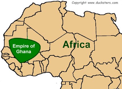 Starověká Afrika pro děti: Říše starověké Ghany