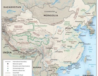 キッズ歴史：古代中国の地理