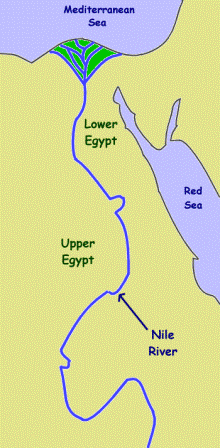 古代エジプト史：地形とナイル川