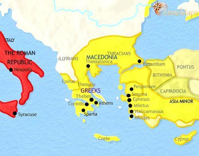 Det antikke Grækenland for børn: Græske bystater