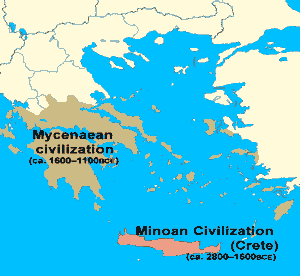 Seann Ghrèig airson Clann: Minoans agus Mycenaeans