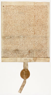 Srednji vek za otroke: kralj Janez in Magna Carta