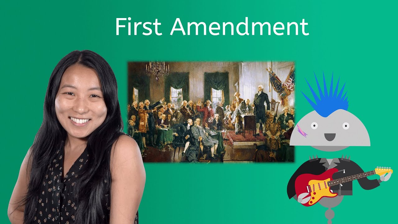 Guvernul SUA pentru copii: Primul Amendament